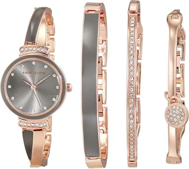 Набор часы + 3 браслета Anne Klein 2716GYST