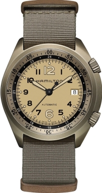 Часы Hamilton Khaki Aviation Pilot Pioneer Aluminium H80435895